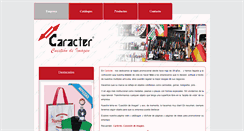 Desktop Screenshot of caractersc.com