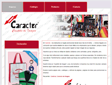 Tablet Screenshot of caractersc.com